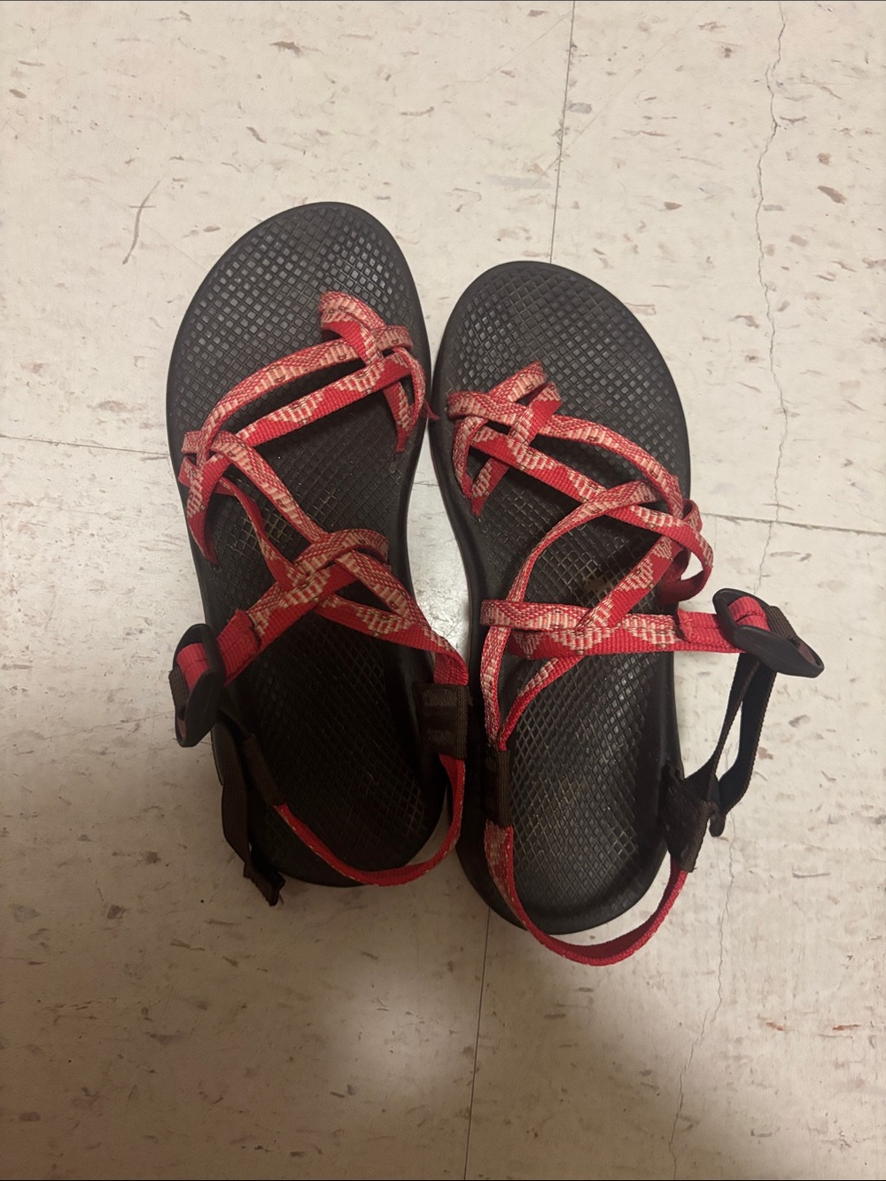 Pink Chaco Sandals
